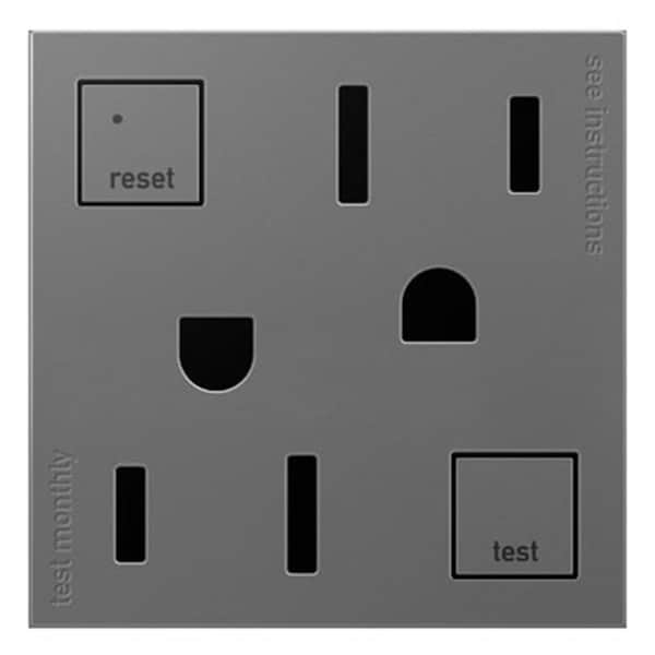 Pass & Seymour 216595 1-2SZ Magnesium GFCI Outlet PA570086 - main